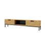 Szafka RTV-46 Drewno Lite Dąb Loft Lakier Rozmiary od 100 cm do 200 cm PREMIUM